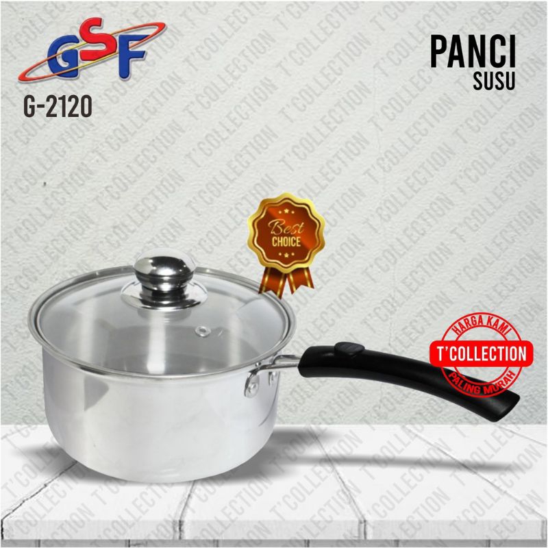 Jual Gsf Panci Susu Tutup Kaca Panci Kuah Cm Panci Tutup