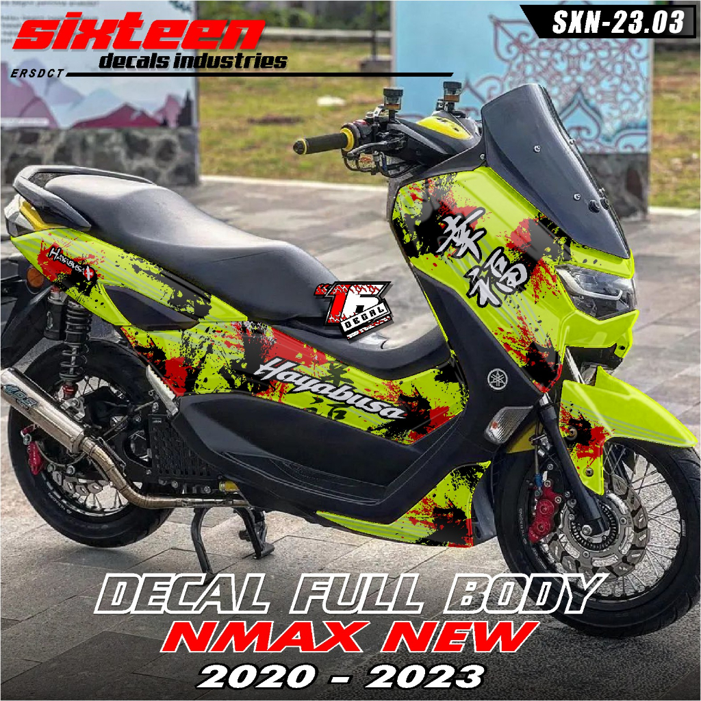 Jual COD Decal Sticker Yamaha NMAX NEW 2020 2021 2022 2023 Fullbody