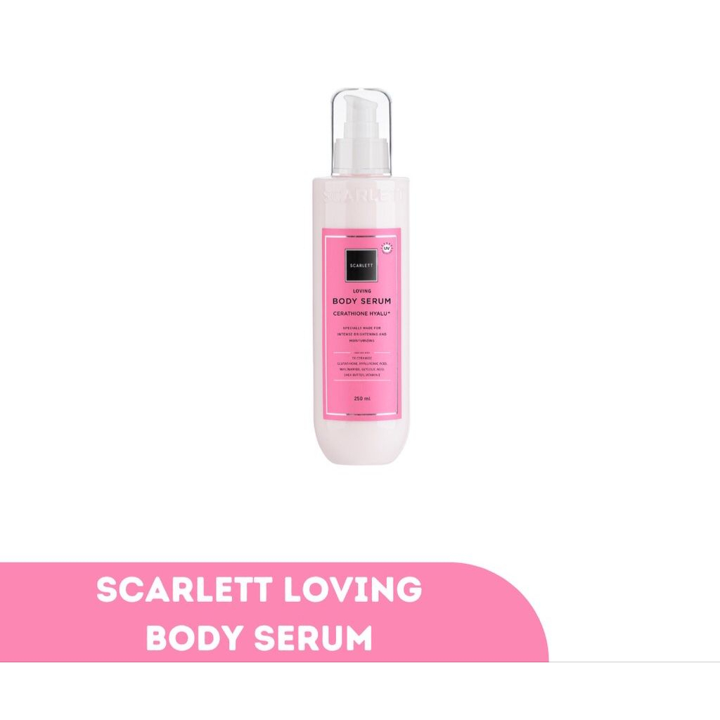 Jual 𝐑𝐀𝐃𝐘𝐒𝐀 SCARLETT Whitening Loving Series Body Lotion Shower