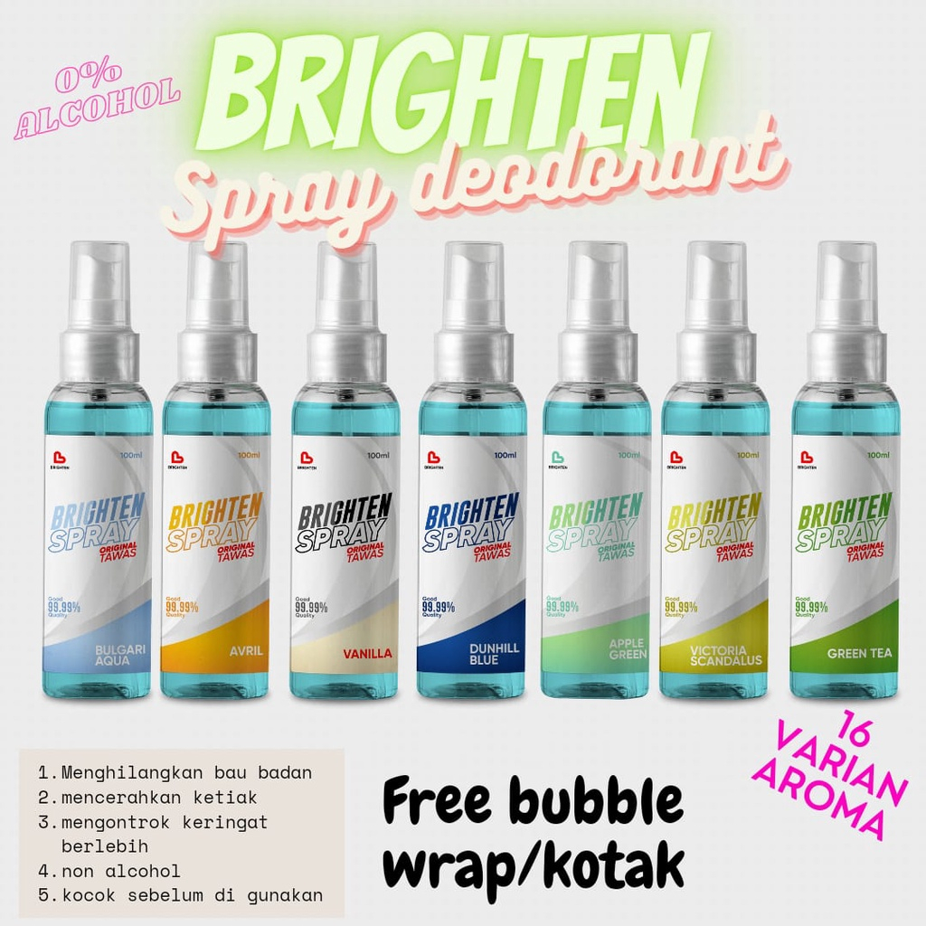 Jual Deodorant Spray Deodoran Tawas Deo Herbal Ampuh Atasi Bau Badan