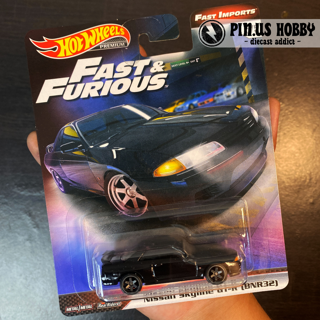 Jual Hot Wheels Premium Nissan Skyline Gtr Bnr Fast And Furious Fast