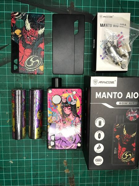 Jual Rincoe Manto V1 AIO KIT 80w Custom Authentic Shopee Indonesia