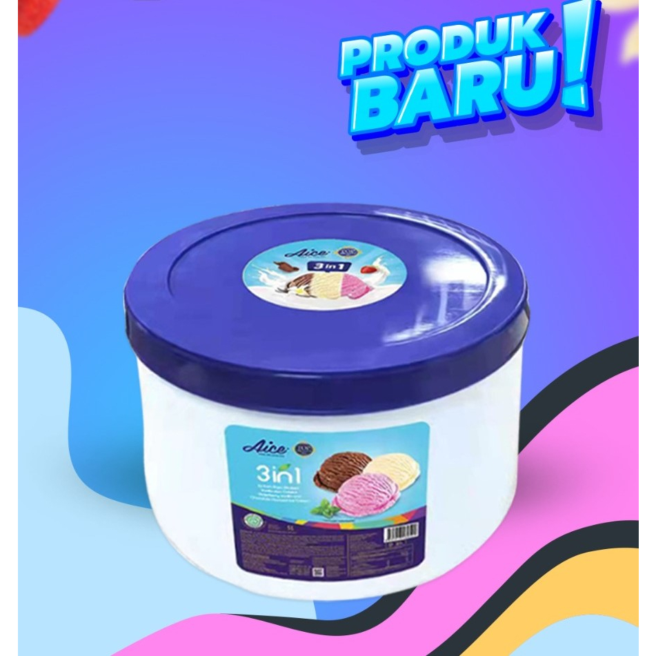 Jual AICE Ice Cream Bucket Es Krim 8 Liter Dengan Bermacam Pilihan Rasa