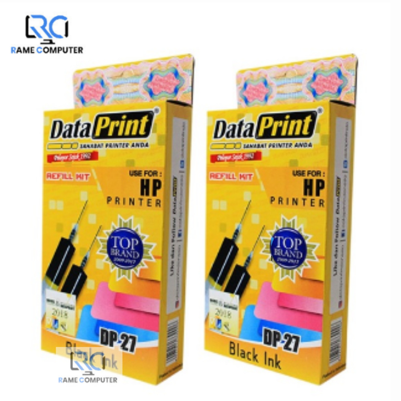 Jual Refill Kit Data Print Hp Printer Dp Black Hitam Dataprint Dp