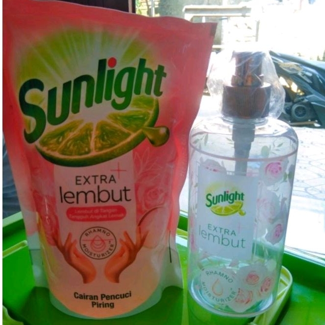 Jual Sunlight Extra Lembut Ml Free Dishwashing Bottle Shopee Indonesia