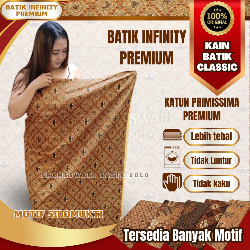 Jual Kain Batik Jarik Klasik Solo Motif Sidomukti Jarit Melahirkan