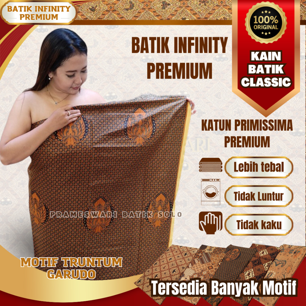 Jual Kain Batik Jarik Klasik Solo Motif Truntum Garuda Jarit Nikahan