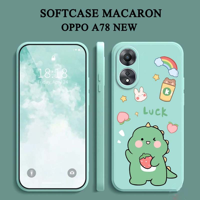 Jual Softcase Macaron Motif Lucu For Oppo A G A G A G A G