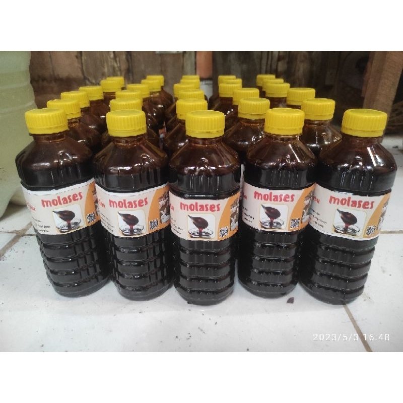 Jual Molase Probiotik Tetes Tebu Murni 500 Ml 668 Gr Tutup Segel