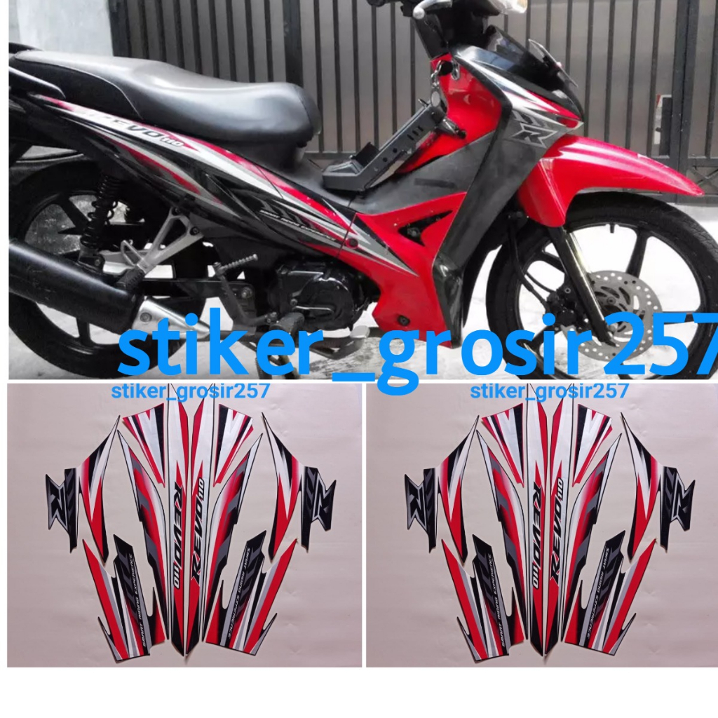 Jual Stiker Striping Lis Polet Body Motor Honda Revo Absolute R