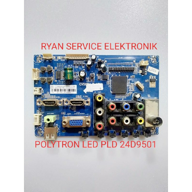 Jual Mb Mainboard Mesin TV LED POLYTRON PLD24D9501 Shopee Indonesia