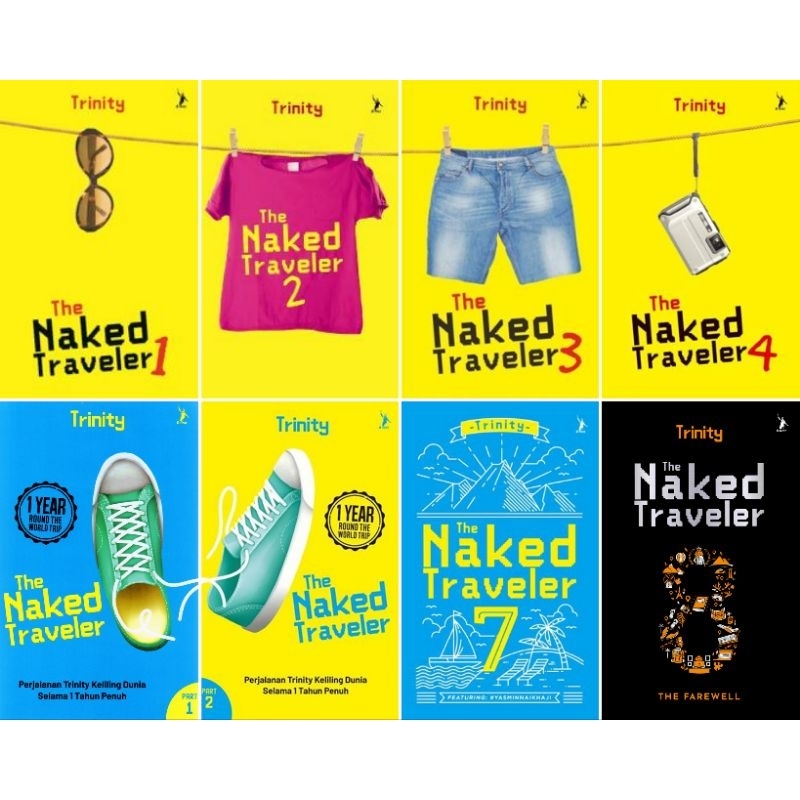 Jual Bentang Original Segel Buku Karya Trinity The Naked Traveler