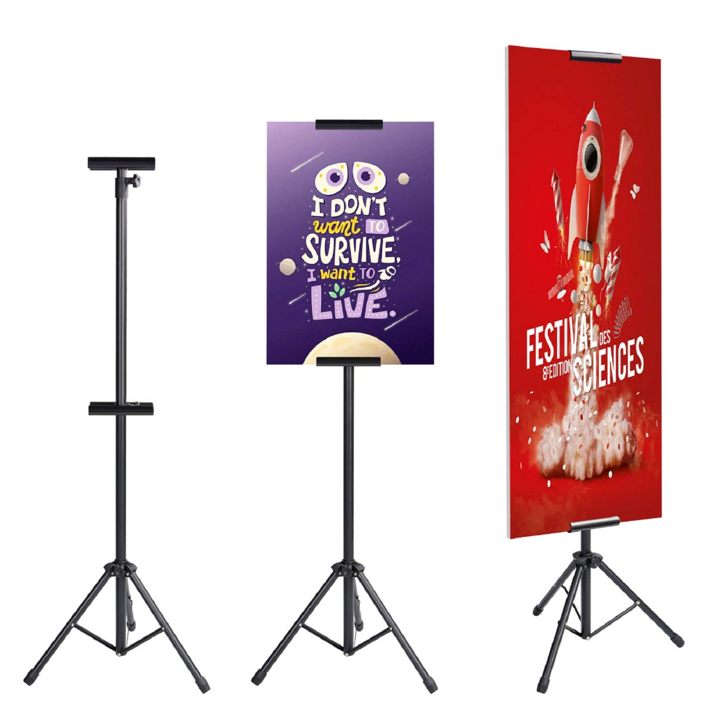 Jual Tripod Stand Banner Display Tiang Iklan Untuk Banner Dan Poster