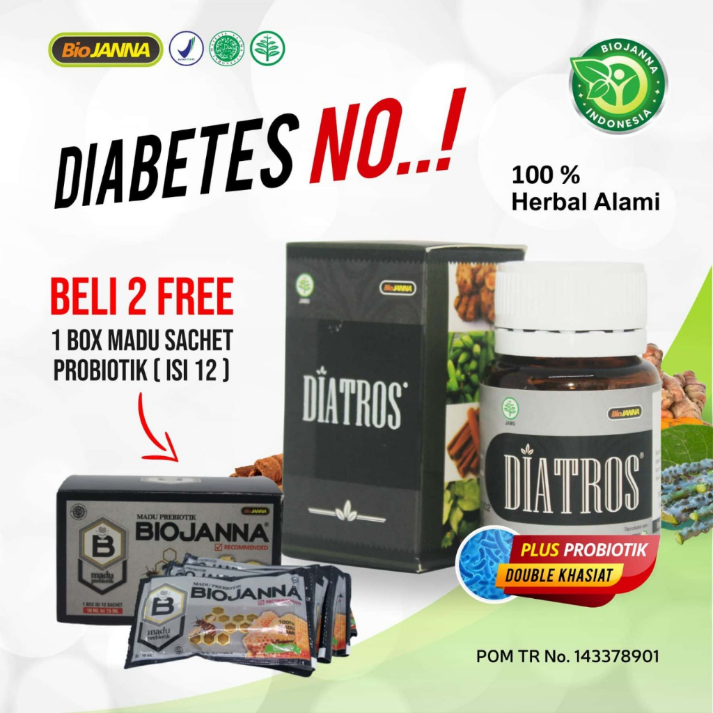 Jual Kapsul Diatros Obat Herbal Diabetes Obat Herbal Gula Darah