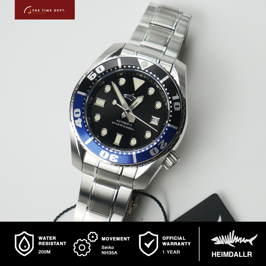 Jual Heimdallr Sharkey Hmsm Sumo Batman Seiko Nh A Jam Tangan Diver