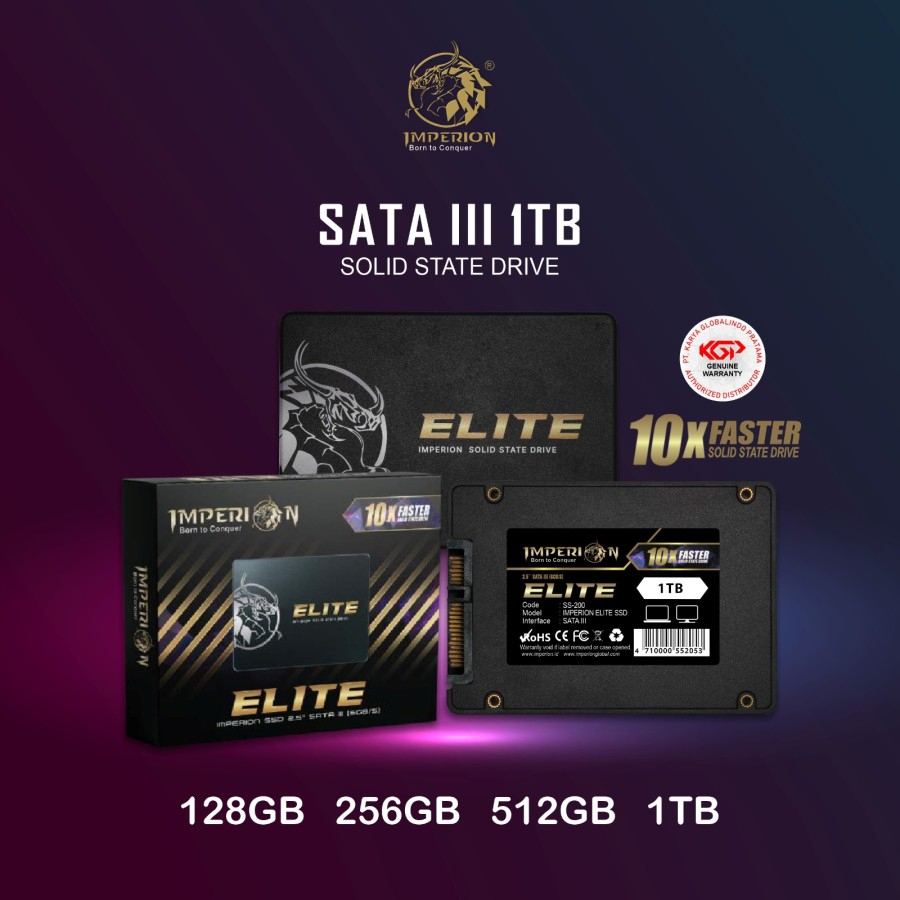 Jual SSD SATA III 512 GB SSD Laptop 512 GB Imperion ELITE SSD 512 GB