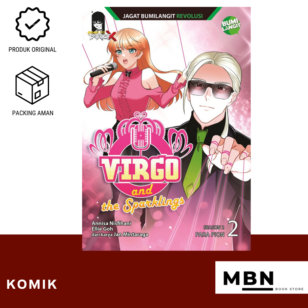 Jual Komik VIRGO AND THE SPARKLINGS SEASON 1 2 VOL 1 2 3 4 Ori