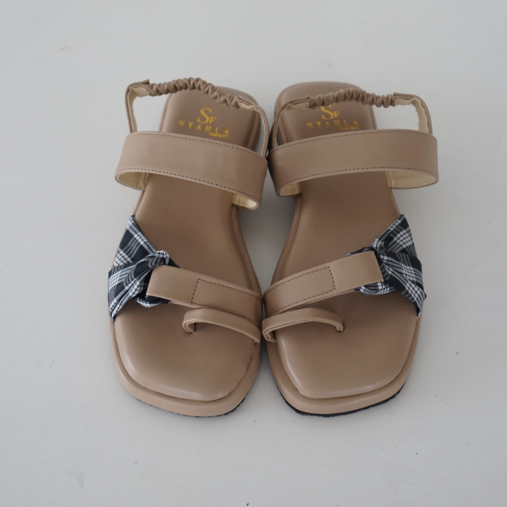 Jual Syahla Rosalie Sandal Wanita Flatform Kekinian Shopee Indonesia