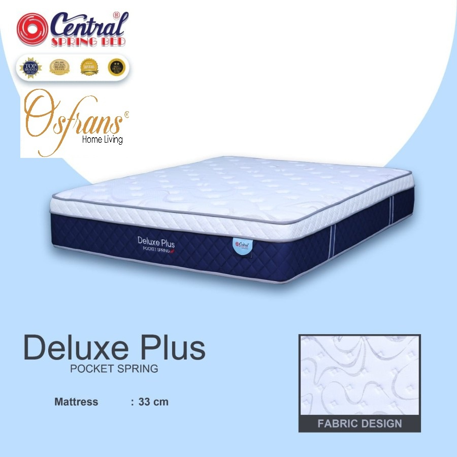 Jual Central Springbed Deluxe Plus Plush Pocket Springs Hanya Kasur