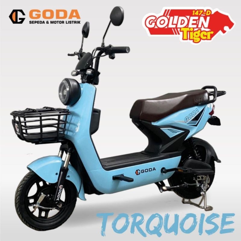 Jual Sepeda Listrik Goda D Tiger V Ah W Jarak Tempuh Km