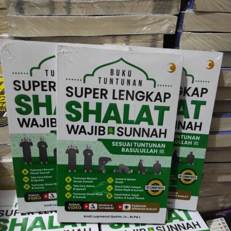 Jual BUKU TUNTUNAN SUPER LENGKAP SHALAT WAJIB SUNNAH SESUAI TUNTUNAN