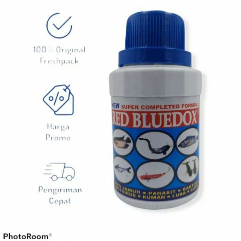 Jual Red Bluedox Ml Original Anti Jamur Parasit Bakteri Kuman