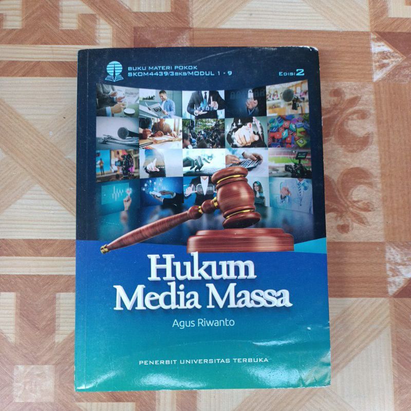 Jual Original Hukum Media Massa Edisi Universitas Terbuka Shopee