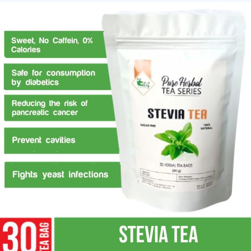 Jual Elif Tea Stevia Tea Teh Daun Stevia Isi Aman Untuk Penderita