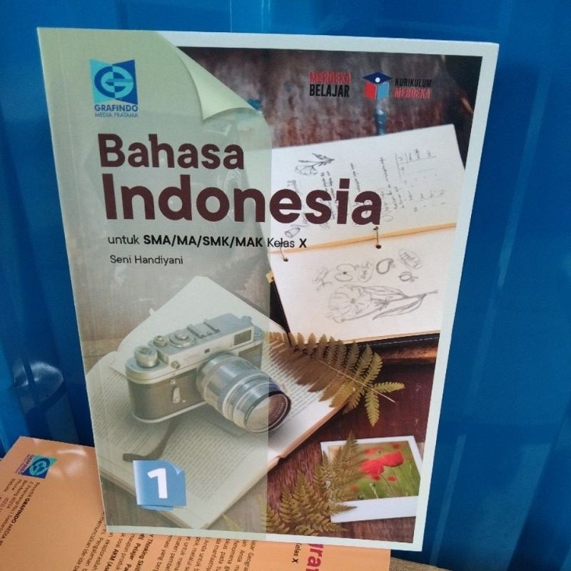 Jual BUKU BAHASA INDONESIA KELAS 1 10 X SMA KURIKULUM MERDEKA Shopee