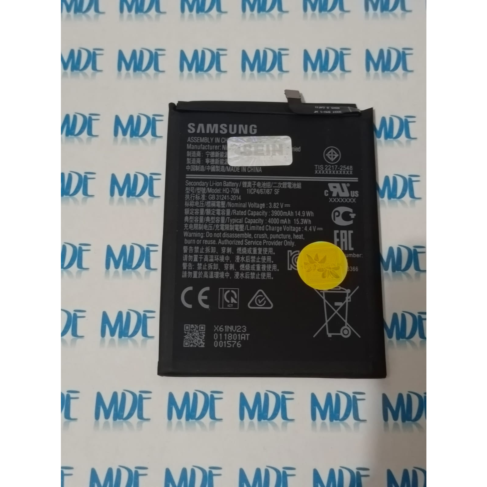 Jual Baterai Samsung A11 Original SEIN HQ 70N Batre Battery Shopee