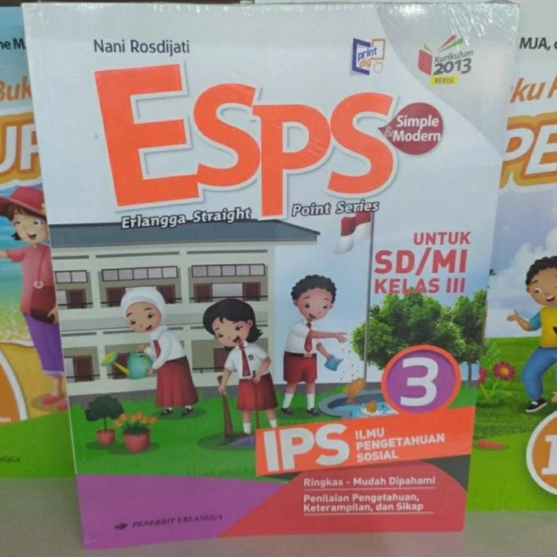 Jual Buku Esps IPAS IPA IPS SD Kelas 6 5 Kls 4 1 2 3 Penerbit