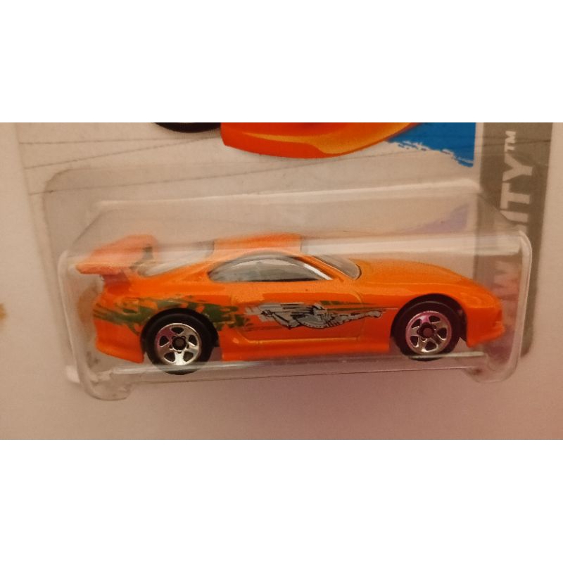 Jual HOTWHEELS HOT WHEELS FAST FURIOUS TOYOTA SUPRA OREN ORANGE MK4