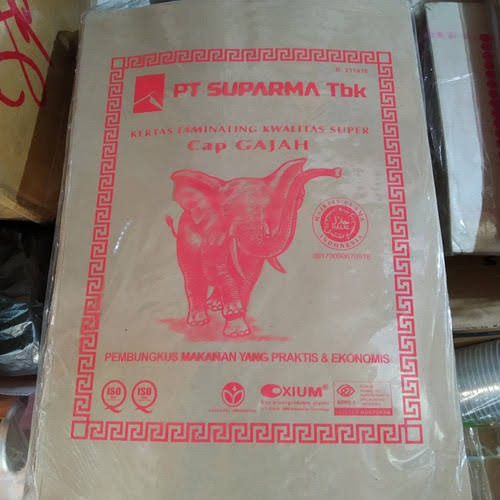 Jual Kertas Nasi Cap Gajah 250 Lembar Shopee Indonesia