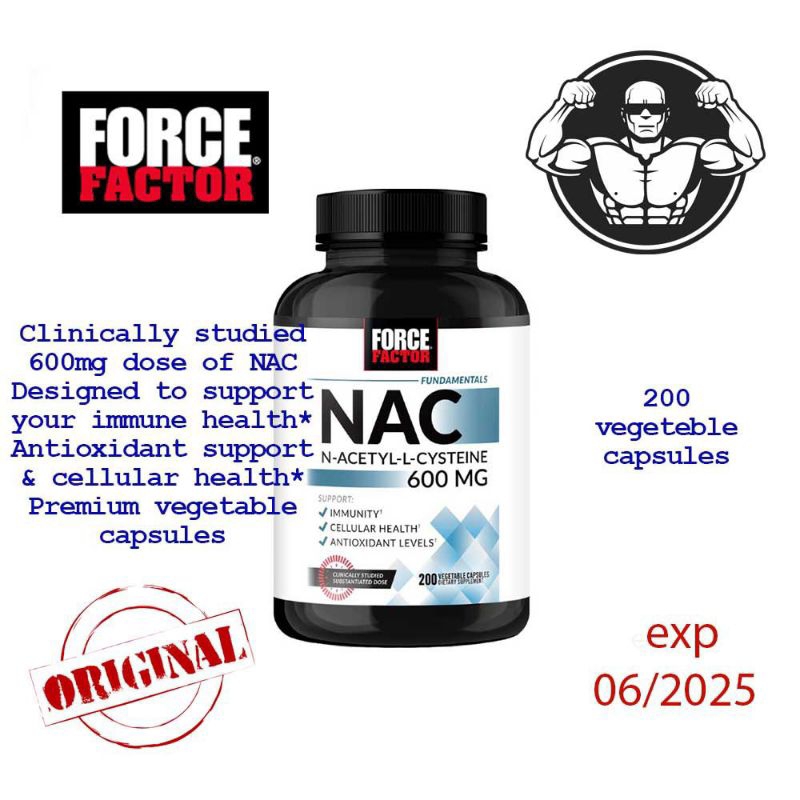 Jual Force Factor NAC N Acetyl L Cysteine Shopee Indonesia