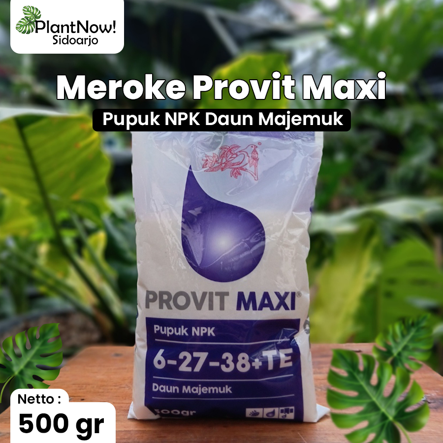 Jual Pupuk Buah Meroke Npk Provit Maxi Gram Shopee Indonesia