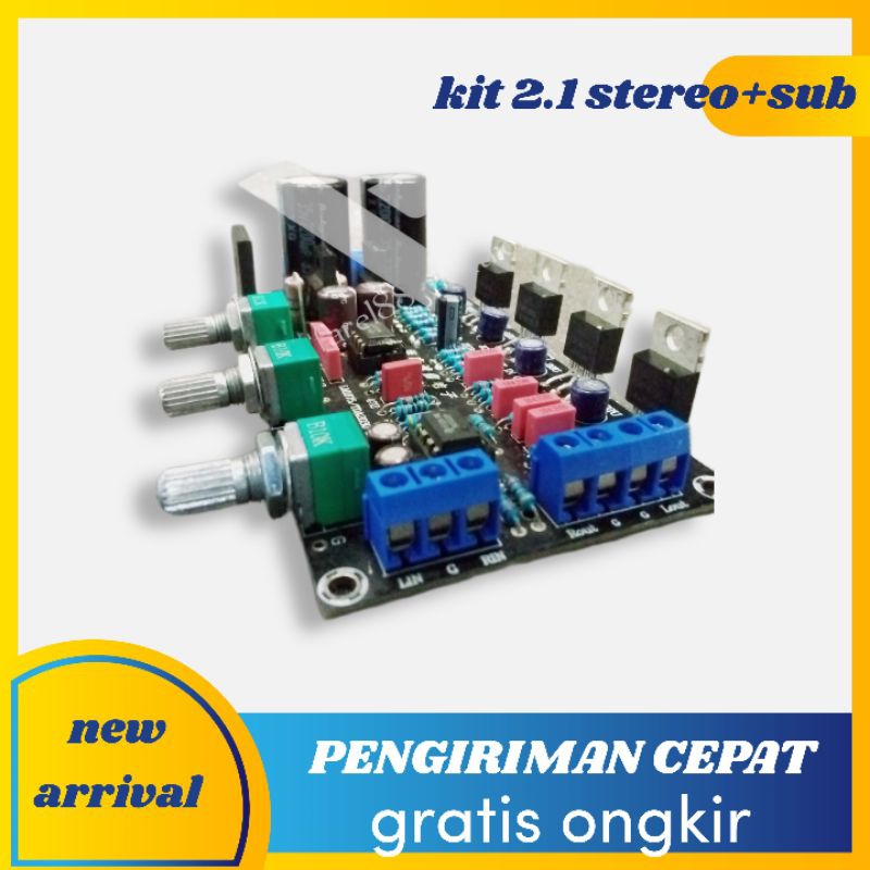 Jual Kit Diy 2 1 LM1875 TDA2050 SUB Shopee Indonesia