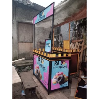 Jual Booth Portable Gerobak Meja Bongkar Pasang Ukuran Cm X Cm X