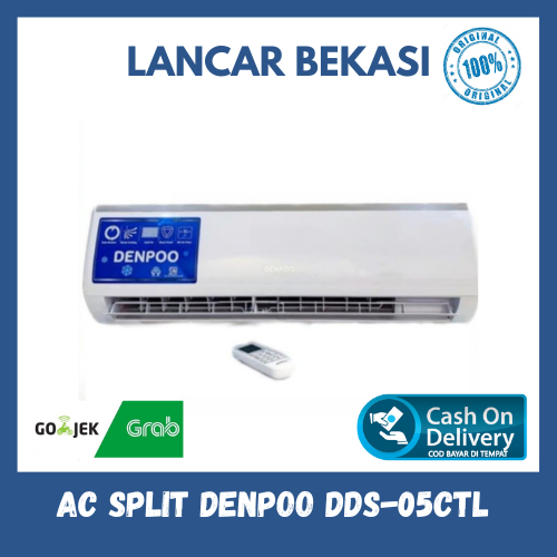 Jual AC SPLIT DENPOO DDS 05CTL 1 2 PK Unit Only GARANSI RESMI