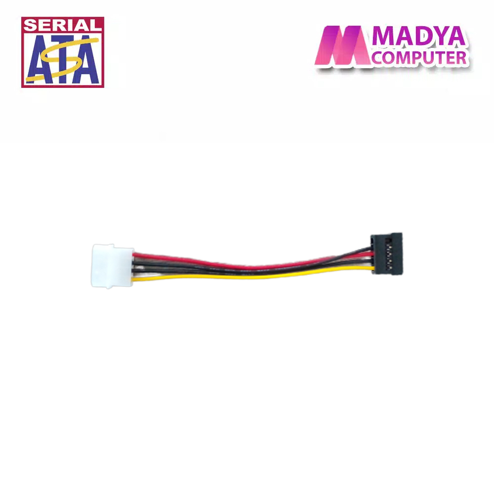 Jual Kabel Power Molex Pin Male To Sata Pin Female Kabel Power