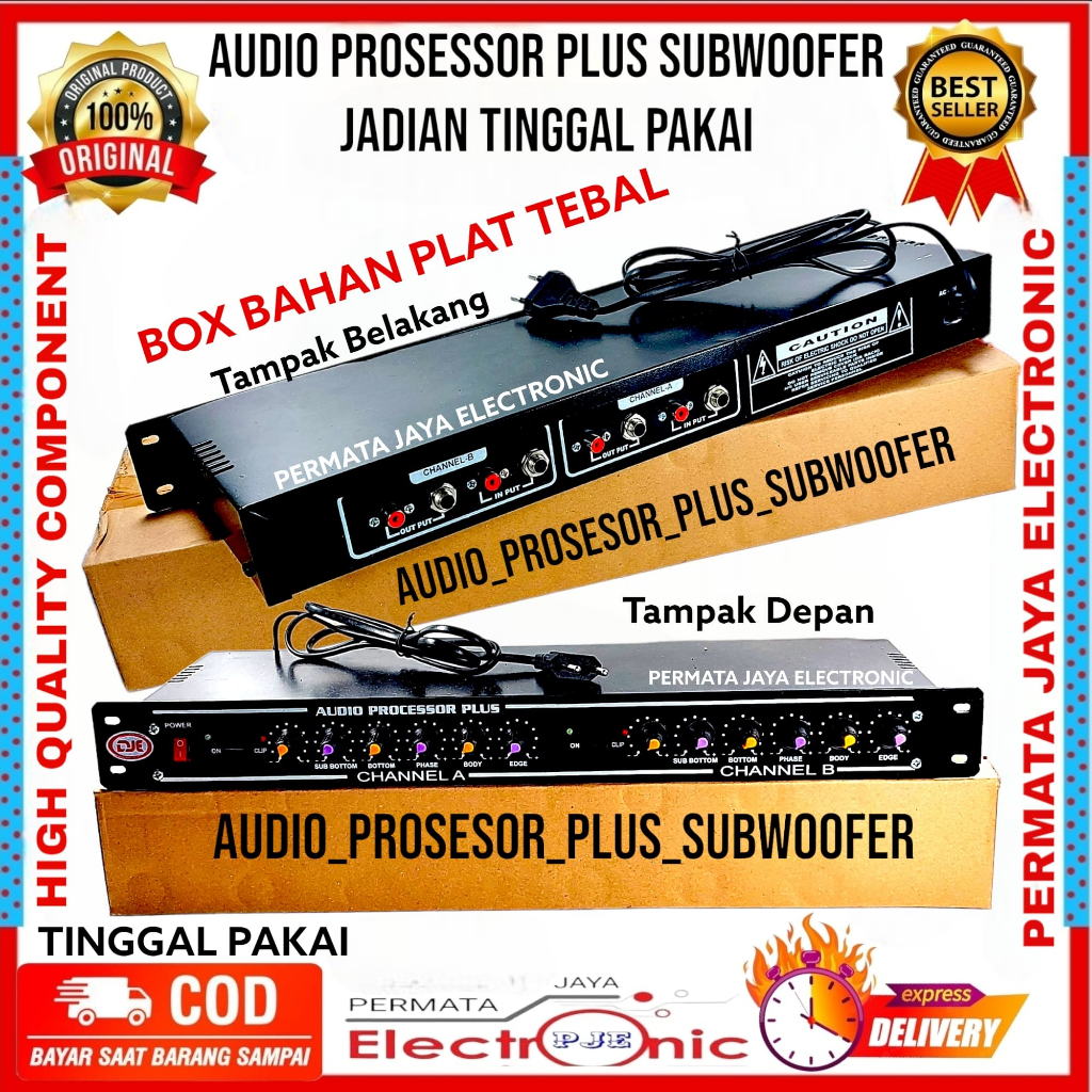 Jual Kit Jadian Audio Prosessor Subwoofer Tinggal Pakai Shopee Indonesia