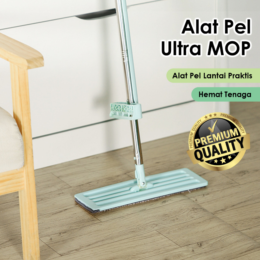 Jual Alat Pel Lantai Ultra Mop Acline Pel Lantai Tarik Handsfree