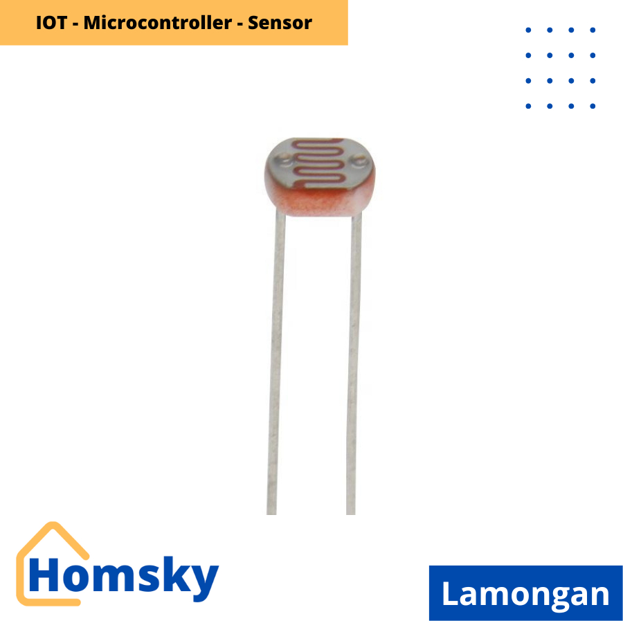 Jual Photoresistor Mm Gl Gl Sensor Cahaya Photo Resistor Iot