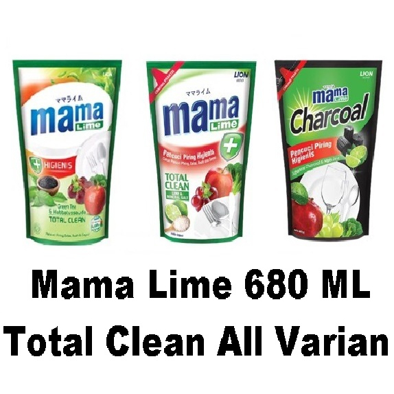 Jual Mama Lime Total Clean 680 ML All Varian MDR Shopee Indonesia