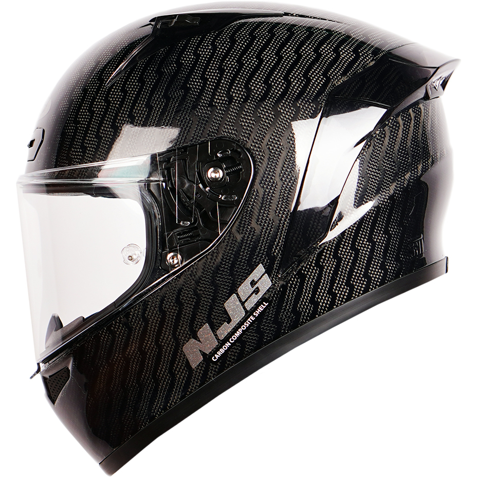 Jual NJS ZX 1R CARBON LIGHTNING Gloss Doff Helm Full Face Shopee