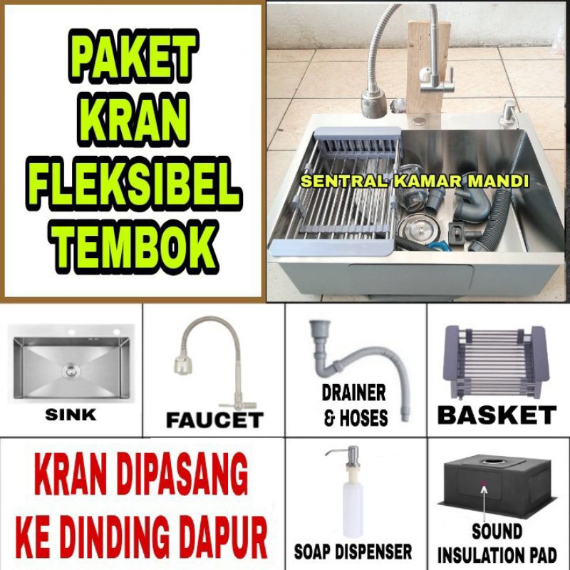 Jual Paket Kitchen Sink Dan Stainless X Dan X Bak