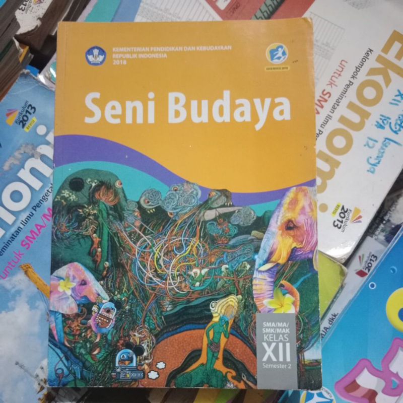 Jual Buku Seni Budaya SMA Kelas 3 12 Semester 2 Penerbit Kementerian