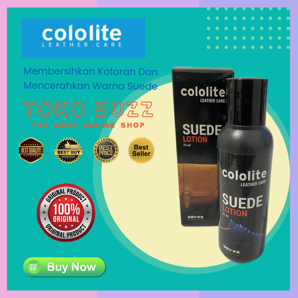 Jual COLOLITE SUEDE LOTION Cairan Perawatan Pembersih Sepatu Tas Jaket