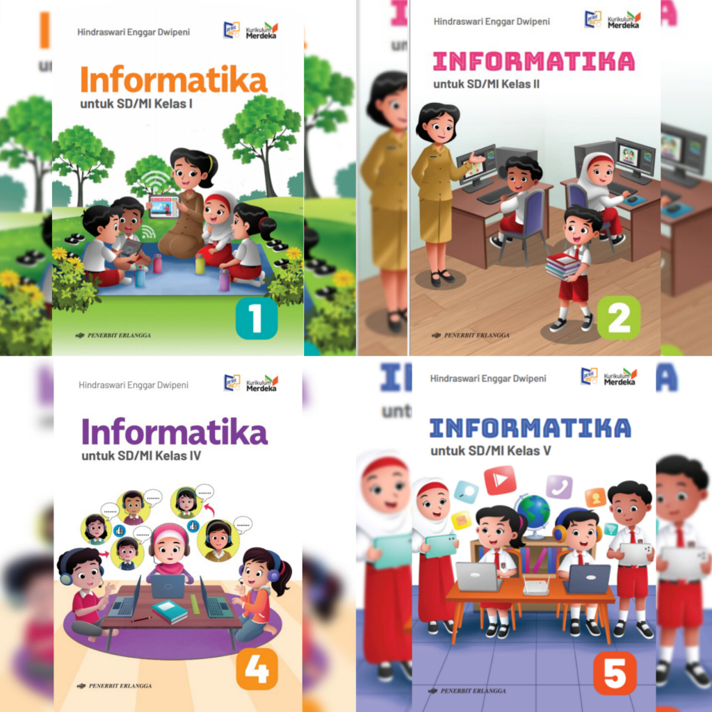 Jual Buku Informatika Untuk Sd Mi Kurikulum Merdeka Penerbit Erlangga