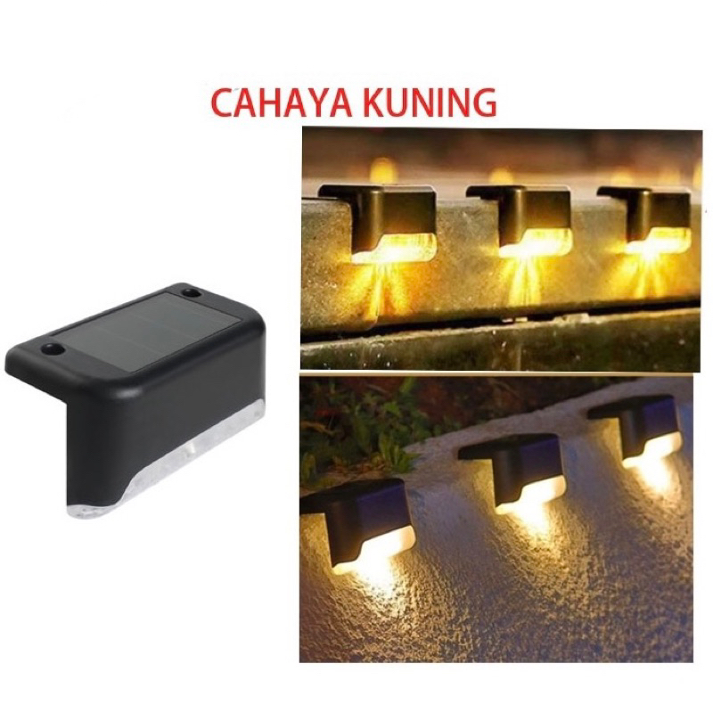 Jual LAMPU TANGGA TENAGA SURYA LAMPU PAGAR TENAGA MATAHARI LAMPU