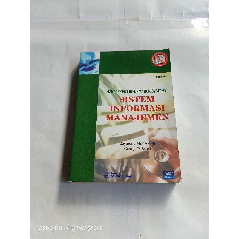 Jual Buku Sistem Informasi Manajemen Edisi Raymond Mcleod Jr Shopee Indonesia